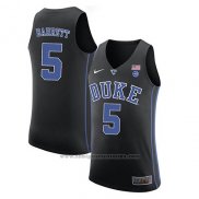 Camiseta NCAA Duke Blue Devils R. J. Barrett #5 Negro