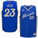 Camiseta Navidad 2015 Golden State Warriors Draymond Green #23 Azul