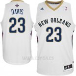 Camiseta New Orleans Pelicans Anthony Davis #23 Blanco