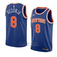 Camiseta New York Knicks Mario Hezonja #8 Icon 2018 Azul