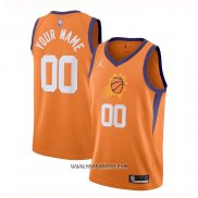 Camiseta Phoenix Suns Personalizada Statement Naranja