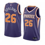 Camiseta Phoenix Suns Ray Spalding #26 Icon 2018 Violeta