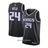 Camiseta Sacramento Kings Buddy Hield #24 Statement 2020-21 Negro