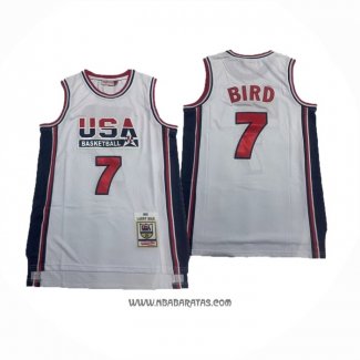 Camiseta USA 1992 Larry Bird #7 Blanco1