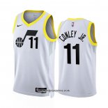 Camiseta Utah Jazz Mike Conley Jr. #11 Association 2022-23 Blanco