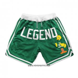 Pantalone Boston Celtics Larry Legend Retro Verde