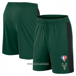 Pantalone Milwaukee Bucks 75th Anniversary Verde