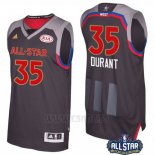 Camiseta All Star 2017 Golden State Warriors Kevin Durant #35 Negro