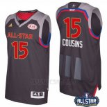 Camiseta All Star 2017 Sacramento Kings DeMarcus Cousins #15 Negro