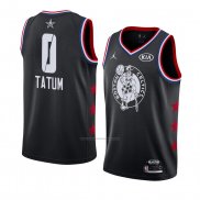 Camiseta All Star 2019 Boston Celtics Jayson Tatum #0 Negro