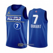 Camiseta All Star 2021 Brooklyn Nets Kevin Durant #7 Azul