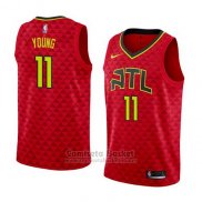 Camiseta Atlanta Hawks Trae Young Statement 2017-18 Rojo