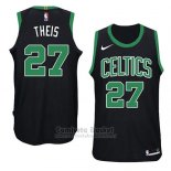 Camiseta Boston Celtics Daniel Theis #27 Statement 2018 Negro