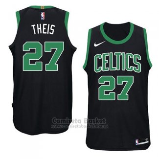 Camiseta Boston Celtics Daniel Theis #27 Statement 2018 Negro