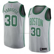 Camiseta Boston Celtics Guerschon Yabusele #30 Ciudad 2018 Gris