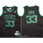 Camiseta Boston Celtics Larry Bird #33 Negro
