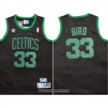 Camiseta Boston Celtics Larry Bird #33 Negro