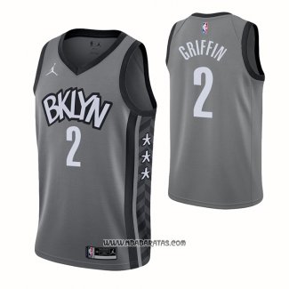 Camiseta Brooklyn Nets Blake Griffin #2 Statement 2021 Gris