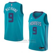 Camiseta Charlotte Hornets Mangok Mathiang #9 Icon 2018 Verde