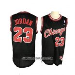 Camiseta Chicago Bulls Michael Jordan #23 Retro Negro3