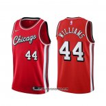 Camiseta Chicago Bulls Patrick Williams #44 Ciudad 2021-22 Rojo