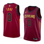 Camiseta Cleveland Cavaliers Kevin Love Finals Bound Icon #0 2017-18 Rojo