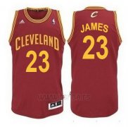 Camiseta Cleveland Cavaliers LeBron James #23 Rojo