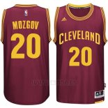 Camiseta Cleveland Cavaliers Timofey Mozgov #20 2015 Rojo