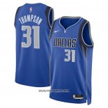 Camiseta Dallas Mavericks David Thompson #31 Icon 2023-24 Azul