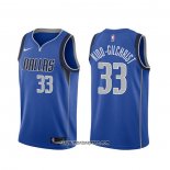 Camiseta Dallas Mavericks Michael Kidd-Gilchrist #33 Icon Azul