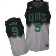 Camiseta Desvanecida Moda Rajon Rondo #9 Gris