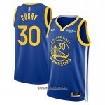 Camiseta Golden State Warriors Stephen Curry #30 Icon 2022-23 Azul