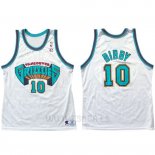 Camiseta Historic Retro Vancouver Grizzlies Mike Bibby #10 Blanco