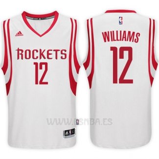 Camiseta Houston Rockets Troy Williams #12 Blanco