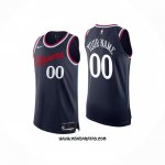 Camiseta Los Angeles Clippers Personalizada Icon 2024-25 Negro