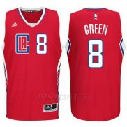 Camiseta Los Angeles Clippers Willie Green #8 Rojo