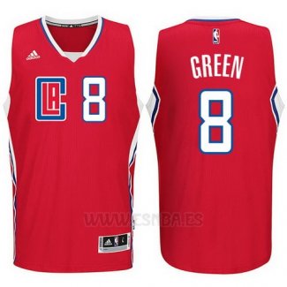 Camiseta Los Angeles Clippers Willie Green #8 Rojo