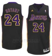 Camiseta Los Angeles Lakers Kobe Bryant #24 Negro