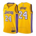 Camiseta Los Angeles Lakers Kobe Bryant #24 Retirement 2017-2018 Oro