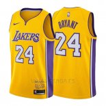 Camiseta Los Angeles Lakers Kobe Bryant #24 Retirement 2017-2018 Oro