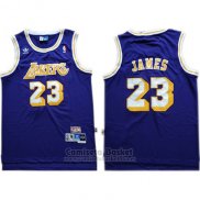 Camiseta Los Angeles Lakers Lebron James Azul
