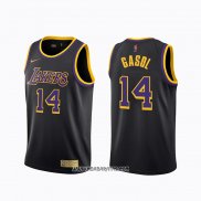 Camiseta Los Angeles Lakers Marc Gasol #14 Earned 2020-21 Negro