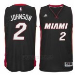 Camiseta Miami Heat Joe Johnson #2 Negro