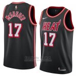 Camiseta Miami Heat Rodney McGruder #17 Classic 2018 Negro
