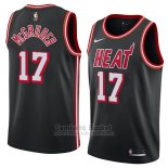 Camiseta Miami Heat Rodney McGruder #17 Classic 2018 Negro
