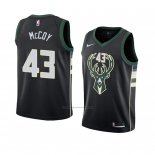 Camiseta Milwaukee Bucks Brandon Mccoy #43 Statement 2018 Negro