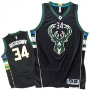 Camiseta Milwaukee Bucks Giannis Antetokounmpo #34 Negro