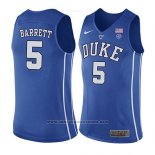 Camiseta NCAA Duke Blue Devils R. J. Barrett #5 Azul