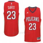 Camiseta New Orleans Pelicans Anthony Davis #23 Rojo