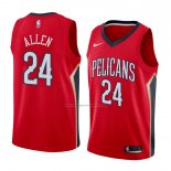 Camiseta New Orleans Pelicans Tony Allen #24 Statement 2018 Rojo